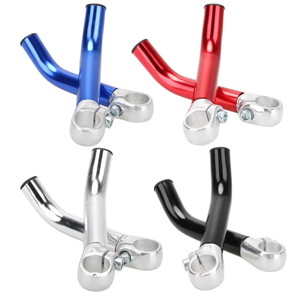 For 22.2 Handlebar Bicycle Aluminum Alloy Handlebar Handle Bar End Cycling Accessory MTB Mountain Bike Non-slip Handlebar Grips