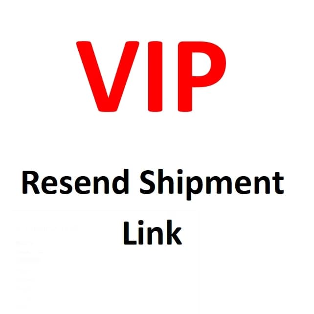 Resend shipment link (This link is a re-delivery link. Please do not pay for this link if you have not been invited)