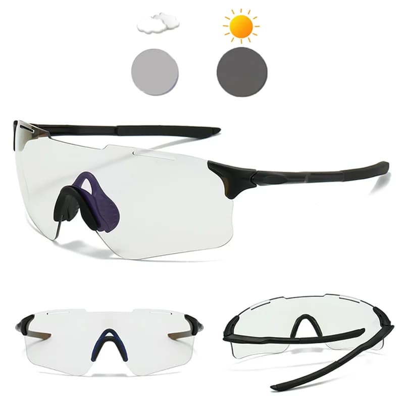 Rimless UV400 Sunglasses Outdoor Driving Men Women Sun Glasses Shades Cycling Hiking Eyewear
