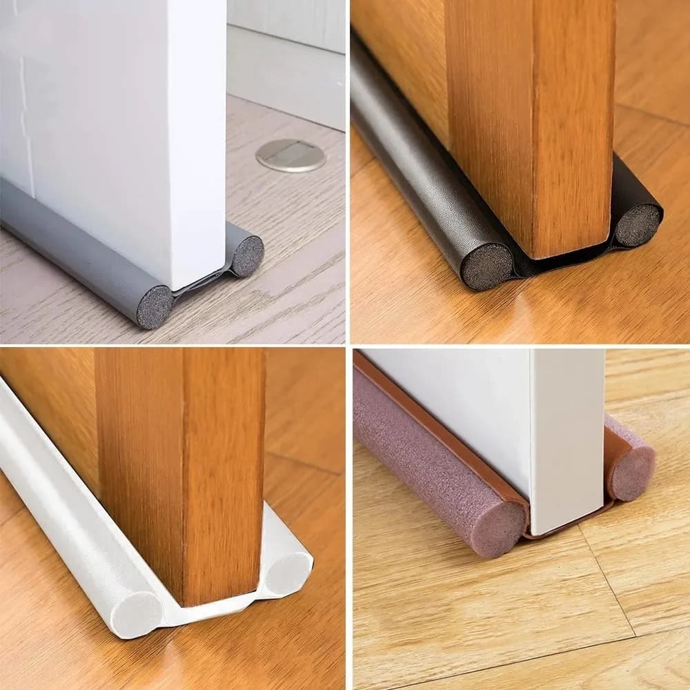 1 Door Bottom Door Seam Sealing Strip Under the Door Thickened Sound Insulation Bug Proof Windproof Dust Household Door Bedroom