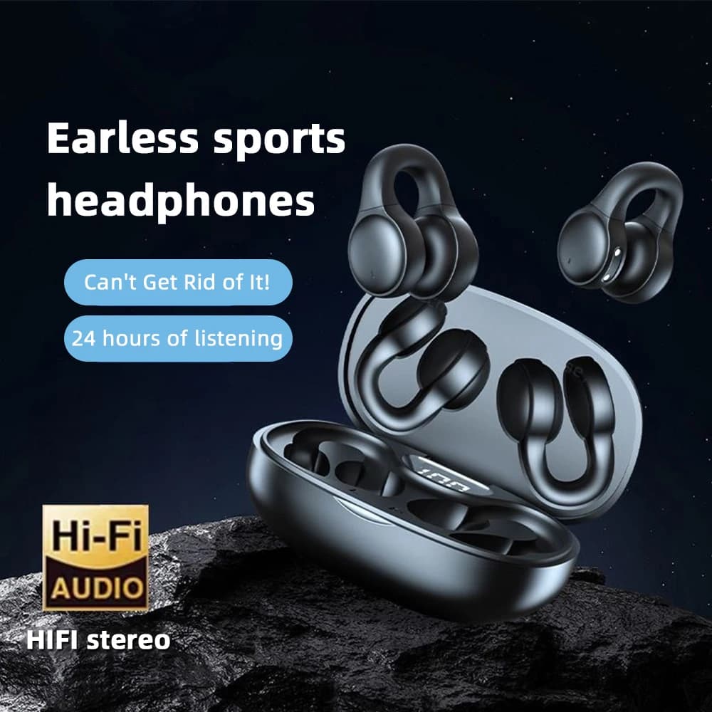 X58 over the ear Bluetooth earphones! Low latencyHiFi sound effect,unable to shake off sports frenzy, 24-hour ultra long batter