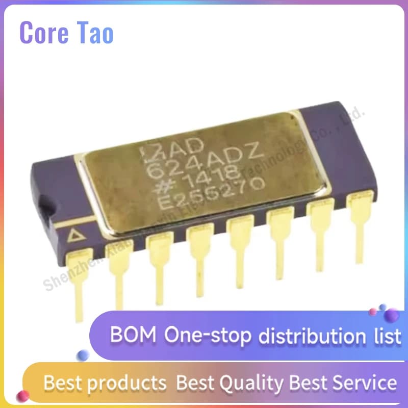 1PCS/LOT AD624ADZ AD624AD DIP16 Precision instrument amplifier IC chip in stock