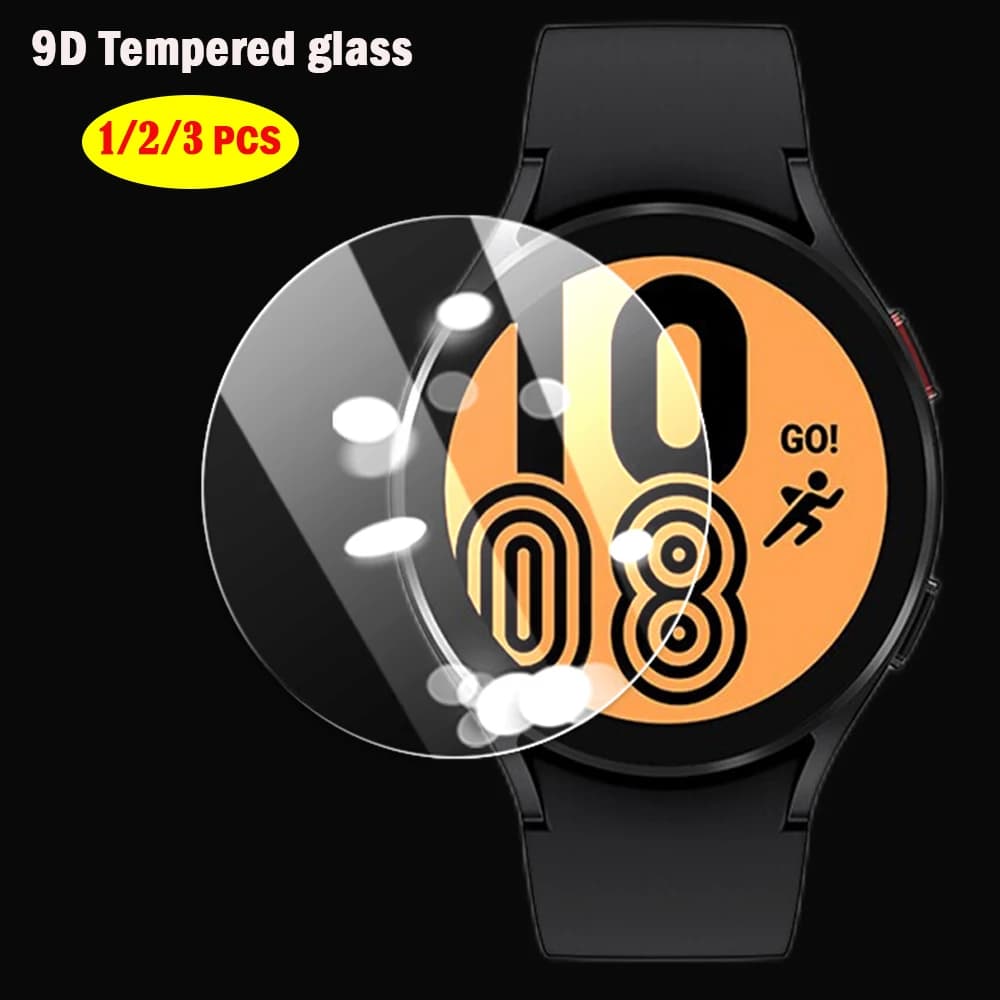 Tempered Glass For Samsung Galaxy Watch 4/classic/Active 2/Gear S3 44mm 40mm 46mm 42mm HD Clear Hydraulic Film Screen Protector