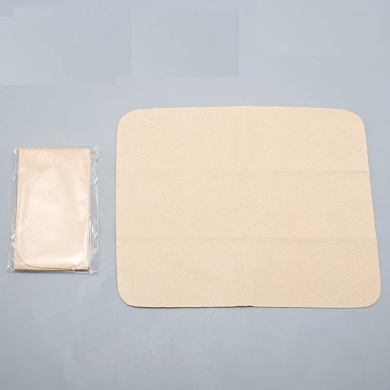 20pcs 15X18cm Individually Packaging LChamois Glasses Cleaner Lens Cleaning Cloth Microfiber Sunglasses Eyeglasses Wipes