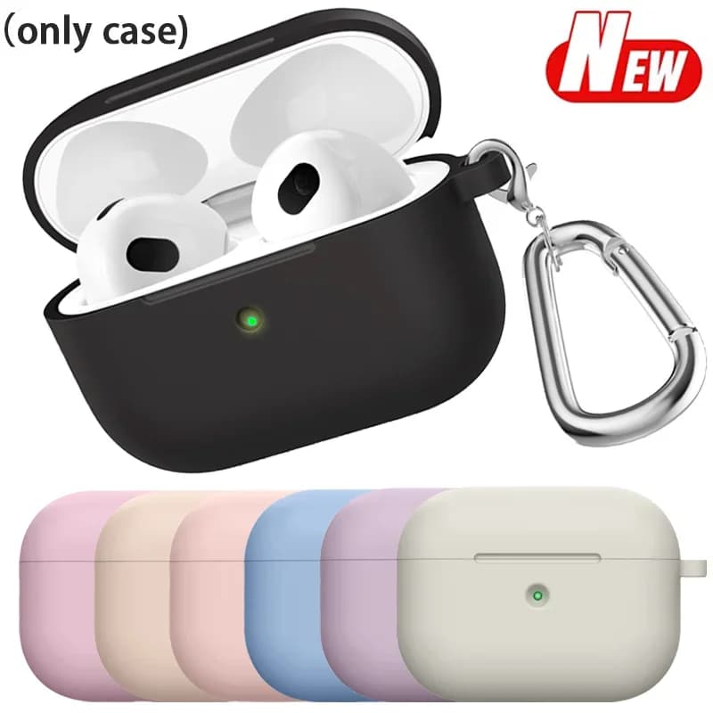 Silicone Earphone Cases For Airpods 4 /2 Airpods 3 Case Headphones Case Protective Case For Apple Airpods Pro 2 Airpods Covers