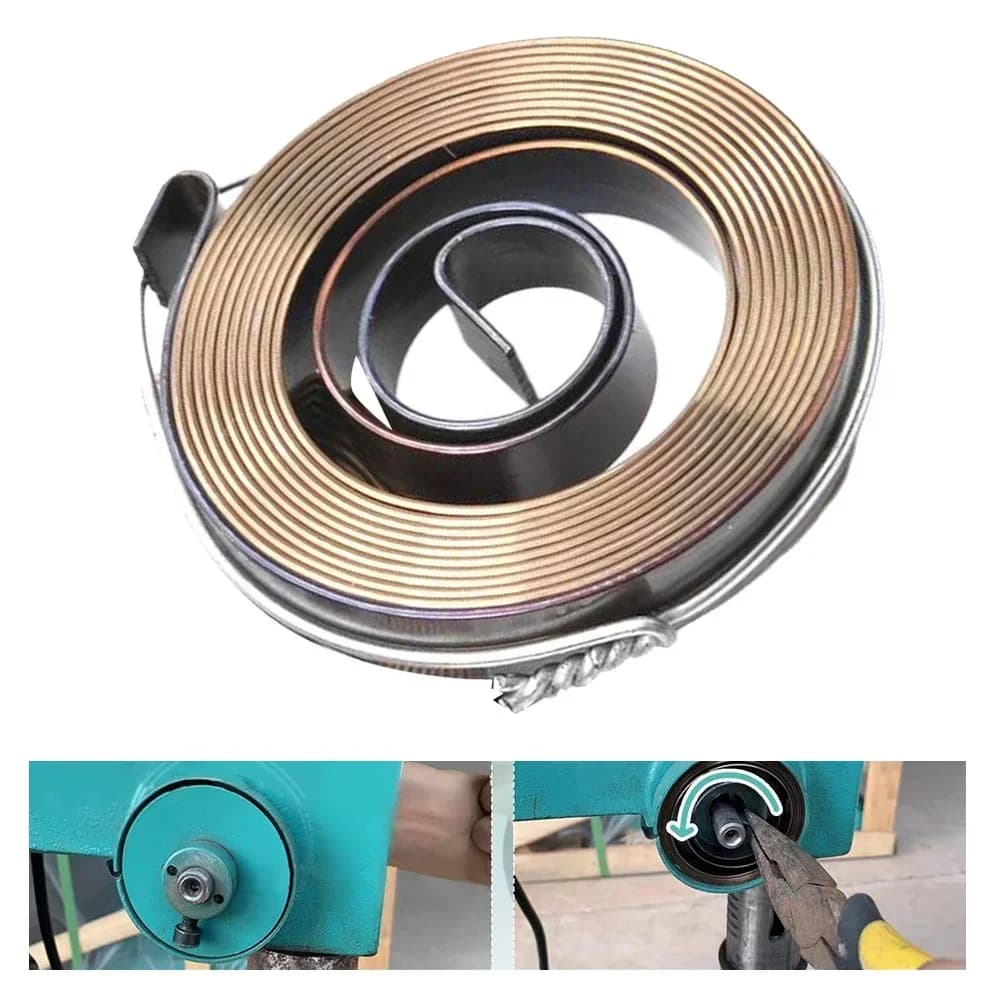 0.8 X 10 X 1540mm Drill Press Spring Quill Feed Return Coil Spring Assembly For Vacuum Cleaner Coil Spring, Volume Tube Coil Spr