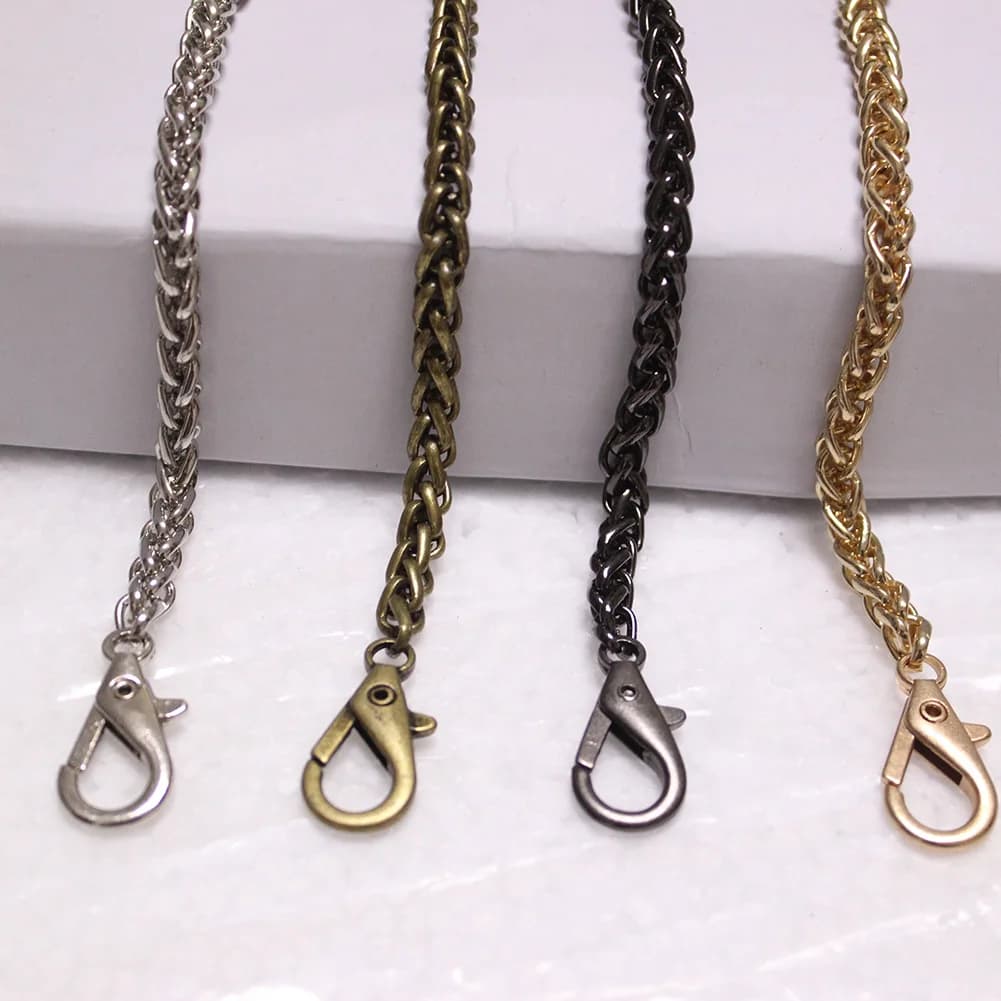 40-120cm Lantern Bags Chain Metal Replacement Chain Handle Bag Handbag Antique Bronze Silver Golden Accessory Bag Strap Hardware