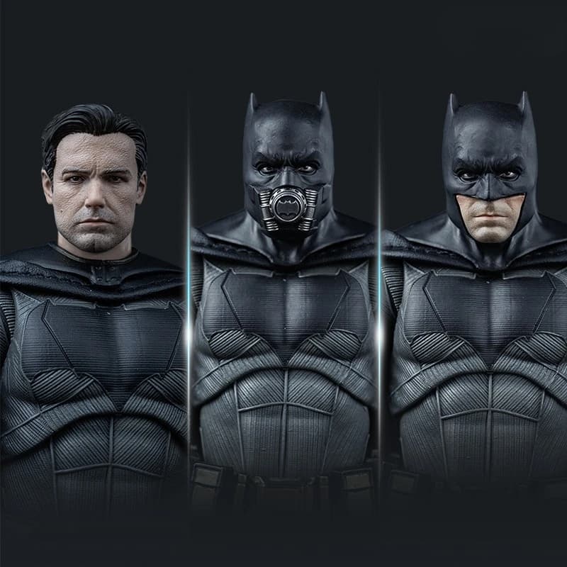 Fondjoy DC Batman Batman Movie Character Model Limited Head Sculpt Action Figures 19cm Collect Ornaments Boys Birthday Gifts