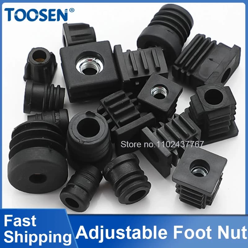 M8 M10 Square/Round Adjustable Plastic Nut Plugs