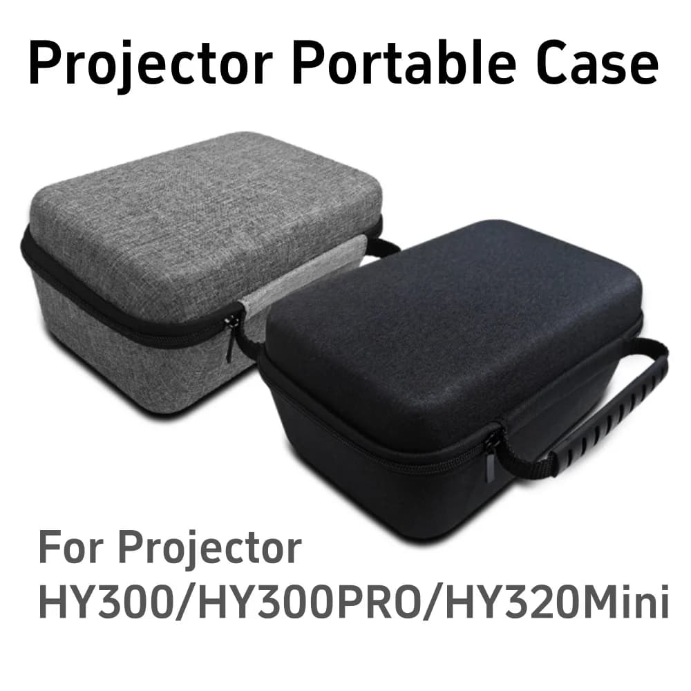Projector Portbale Case Protective Box For HY300 HY300pro HY320mini Projector Bluetooth Speaker Protection Handle Storage Bag