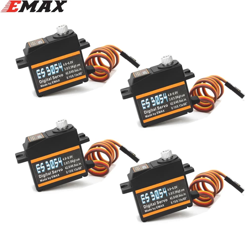 Upgrade Emax ES3054 17g 3.5kg 0.13sec 23T Metal Gear Digital Servo For RC Airplane ES3154
