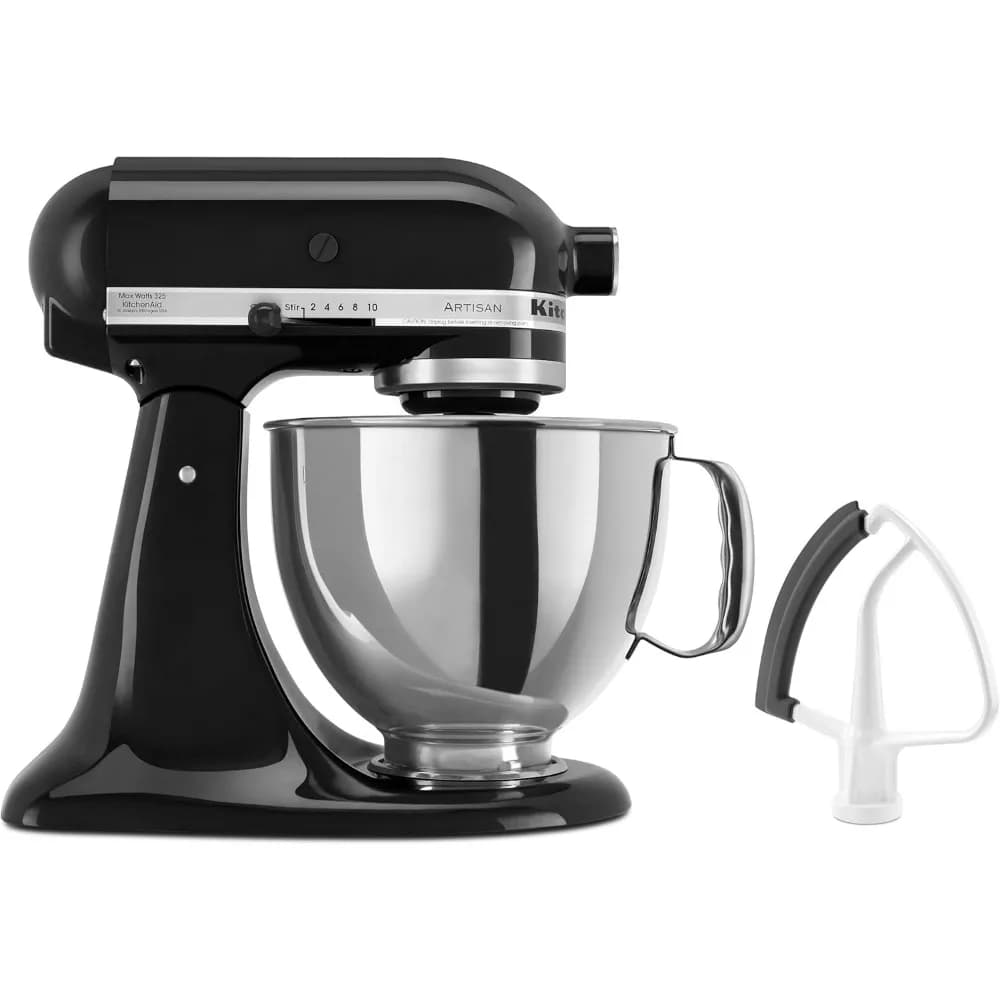 KSM150FEOB Value Bundle Artisan 5 Quart Stand Mixer, Onyx Black
