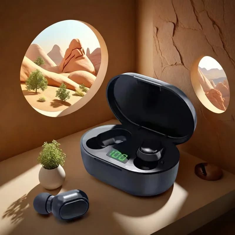 Original Wireless Bluetooth Headset with Mic LED Display Earbuds TWS Earphone Bluetooth Headphones earbuds