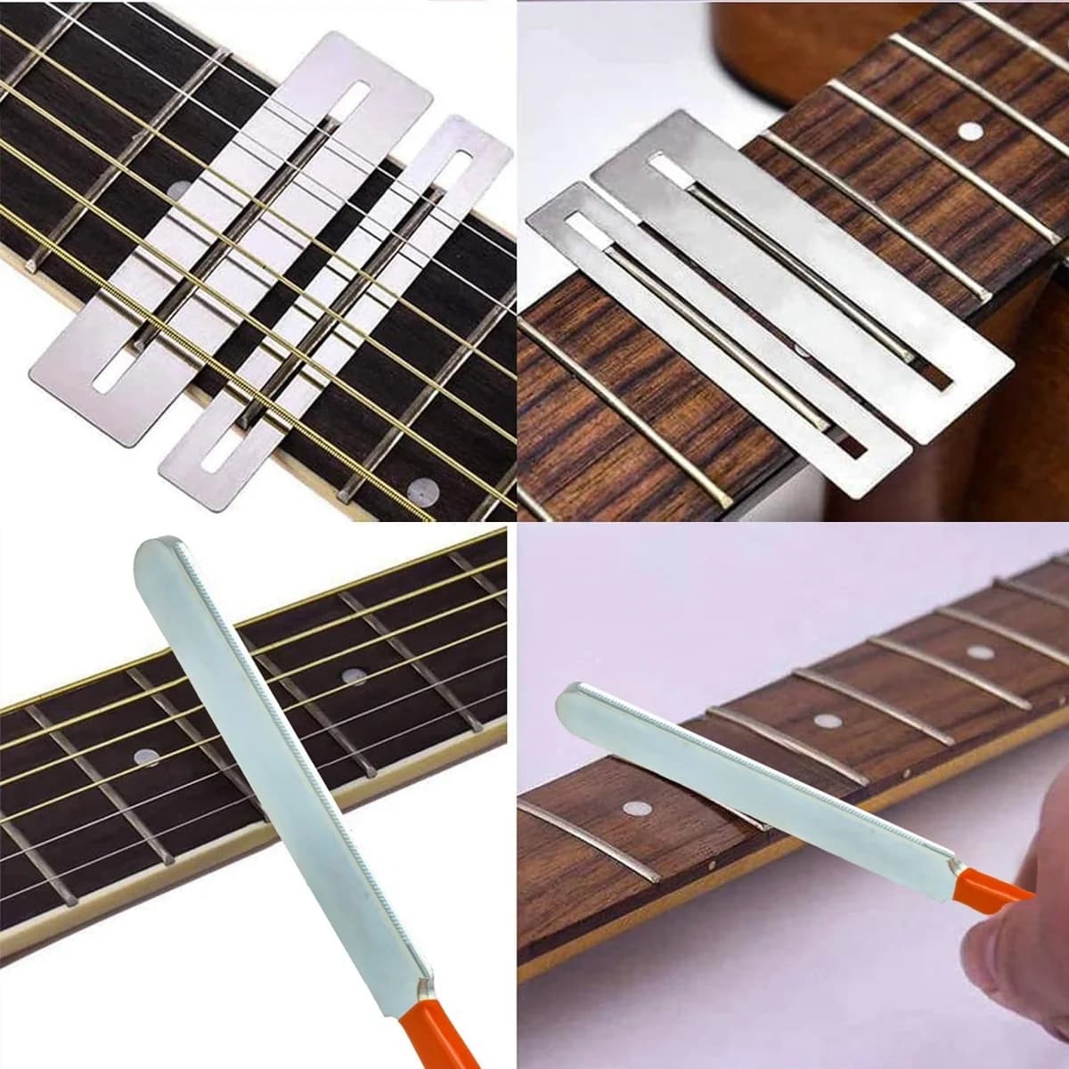 Guitar Fingerboard Arc Grinding Fingerboard Protection Gasket Finger Plate Radian Polishing DIY Luthier Tool Guitar Bass Parts