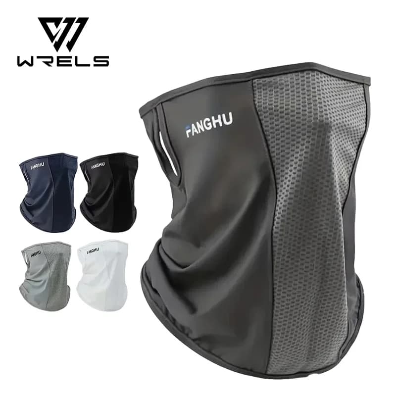 Cycling Masks Headwear Bandana Head Wrap Face Scarf Mask Neck Balaclava Breathable Light Cool Wind Outdoor Hiking Ice Silk Mask