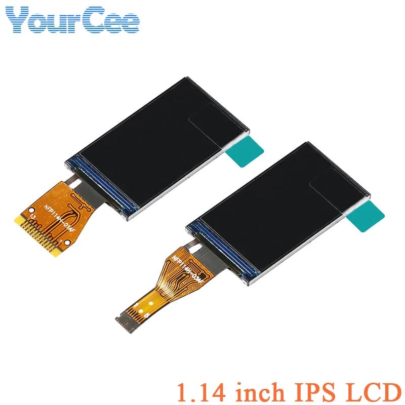 1.14" 1.14 Inch TFT IPS HD LCD Screen Display 135X240 Full View SPI ST7789 Driver DC 3.3V 135*240