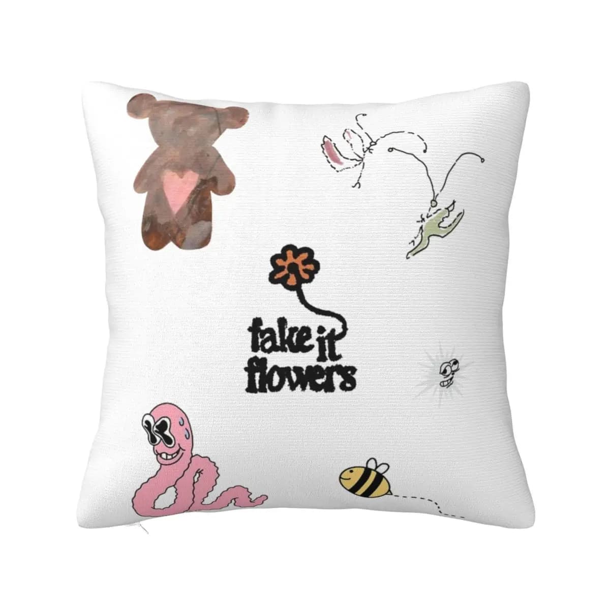 Beabadoobee Album Pillowcase Double-sided Printing Polyester Cushion Cover Decorative Throw Pillow Case Cover 40X40cm