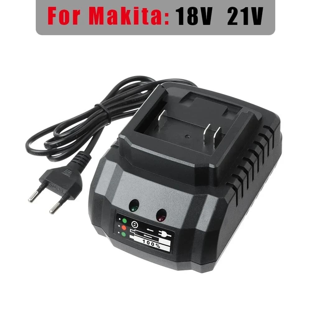 Battery Charger Replacement For Makita Model 18V 21V Li-ion BL1420 BL1415 BL1815 BL1830 BL1840 BL1860 Electric Drill Grinder