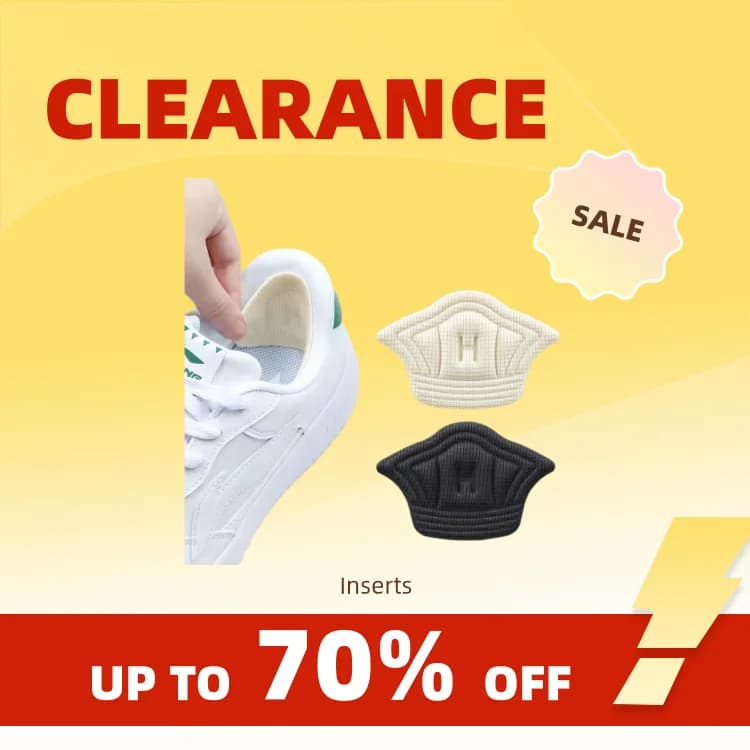 Clearance_1 Pair/2Pcs Sneakers Patch Heel Pads Insole Patch Shoes Back Sticker Cushion Insert Insole Thicker Heel Protector Back