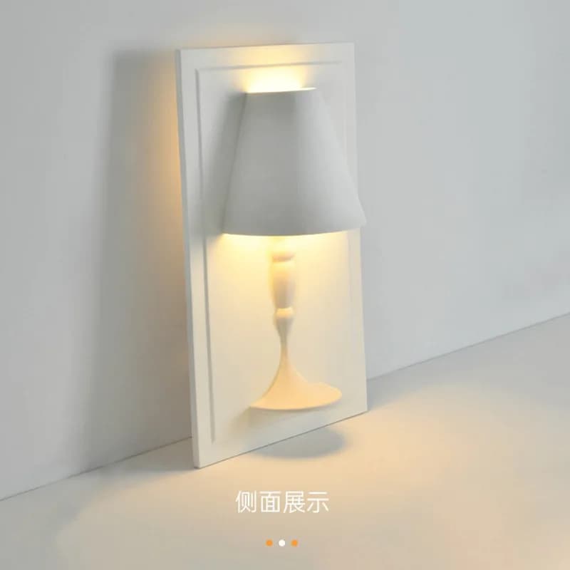 Built-in Gypsum Wall Lamp For Home Italian Minimalist Living Room Corridor Minimalist Background Wall Bedroom Atmosphere Led Wal