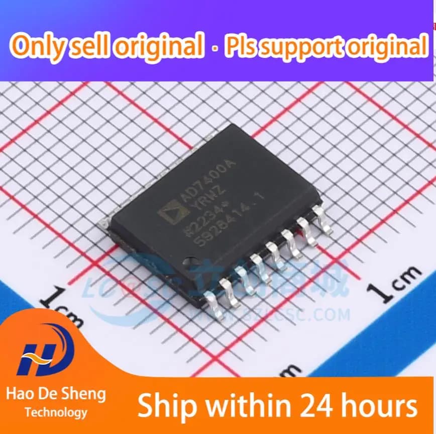 10PCS/LOT AD7400AYRWZ-RL AD7400AYRWZ SOP16 New Original In Stock