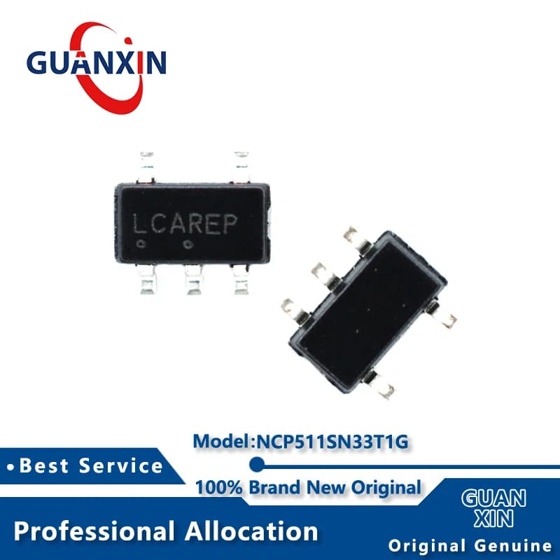 100% New NCP511SN33T1G TSOP-5 Marking LCA NCP511SN33