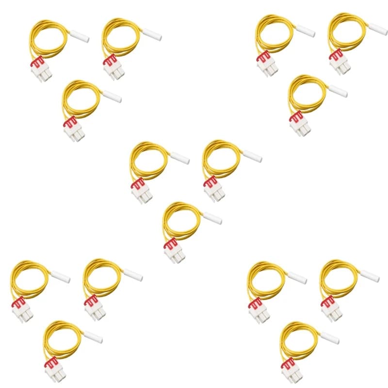 Top Deals 15Pcs DA32-00006W Refrigerator Defrost Temp Sensor Replacement For Samsung AP41336842 DA32-10105R DA32-10105R