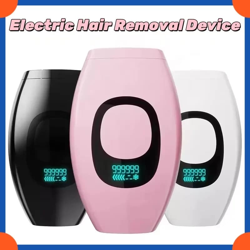 999,999 Flashes Bikinis IPL Pulses Epilator Painless Laser Hair Removal Facial Professional Depilator Devices LCD Display