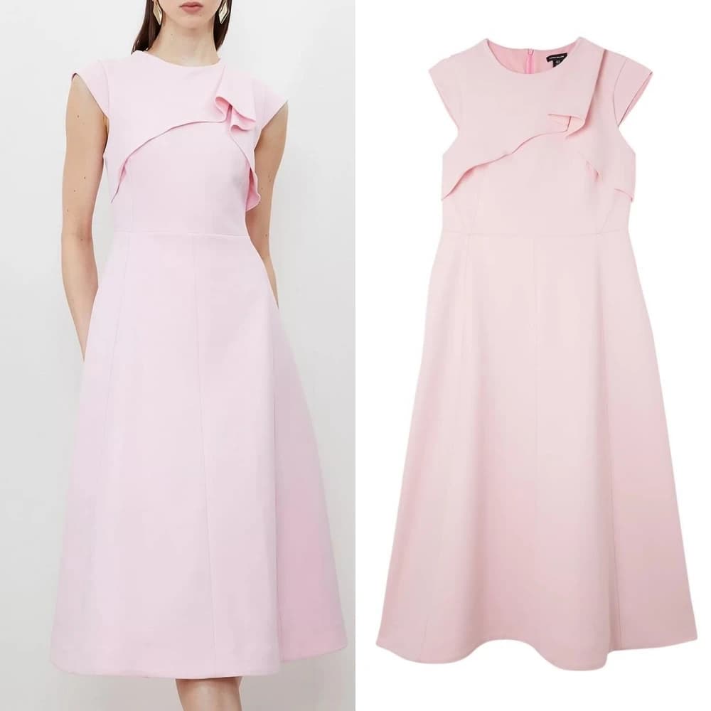 Customized Jiayigong Classic Modern Style Formal Evening O-Neck A-line Pleats Bespoke Occasion Dresses