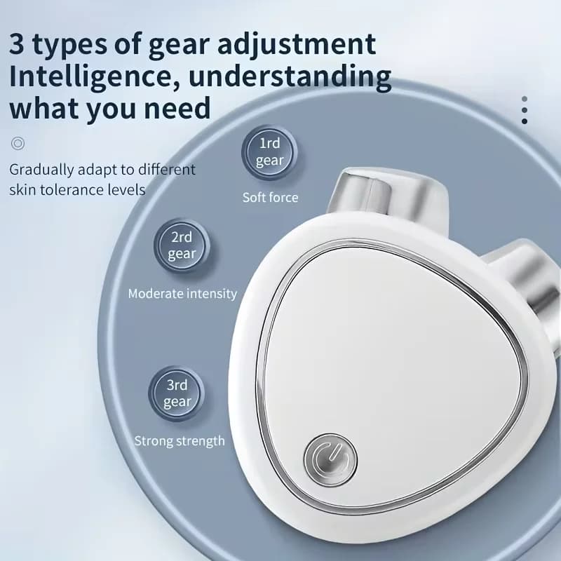 Mini Micro-Electric Facial Beauty Instrument Portable Dual-Head Massage Skin Care Thin Chin V Face Firming Face Massager