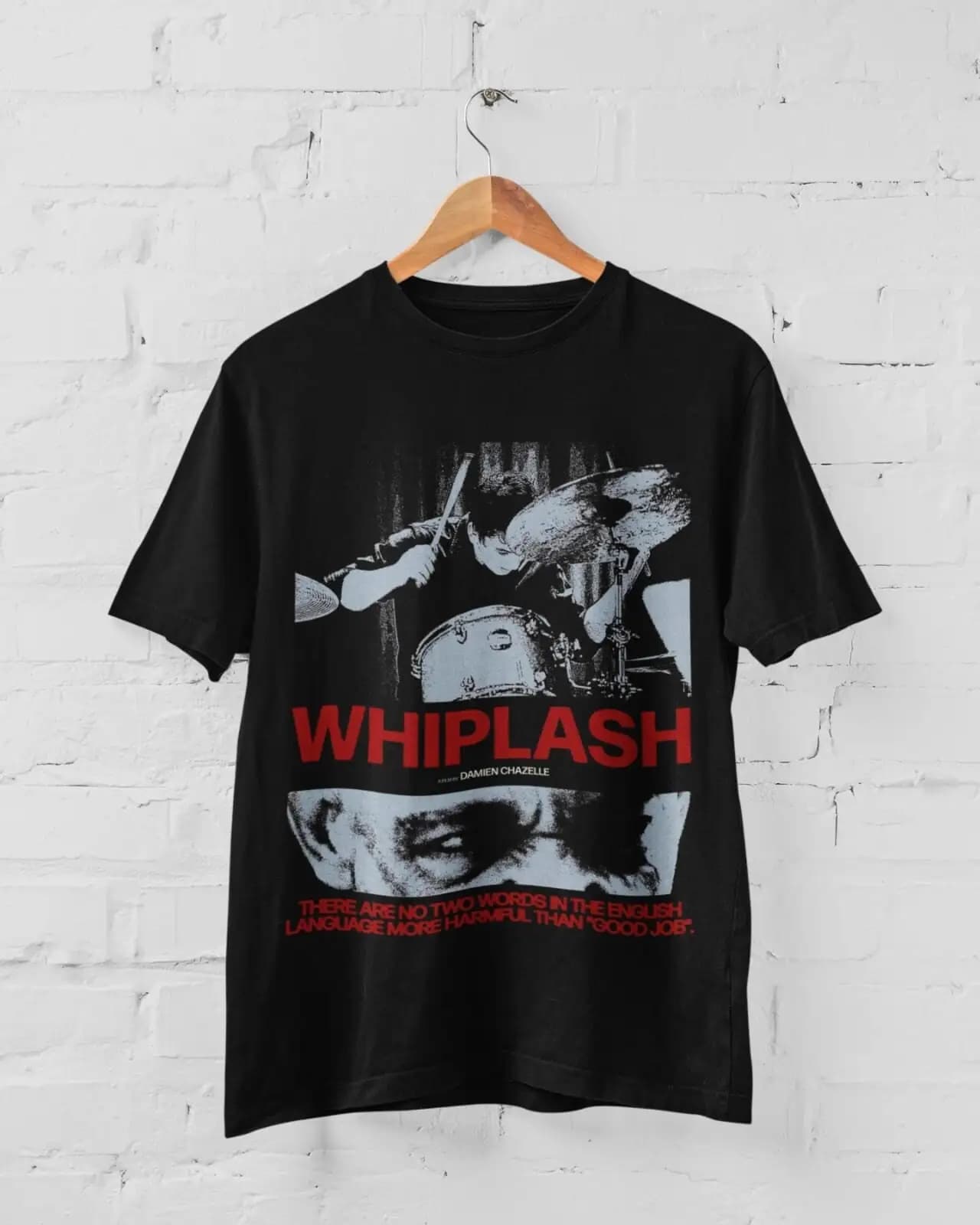 Whiplash T Shirt Movie Poster UNISEX Custom Movies