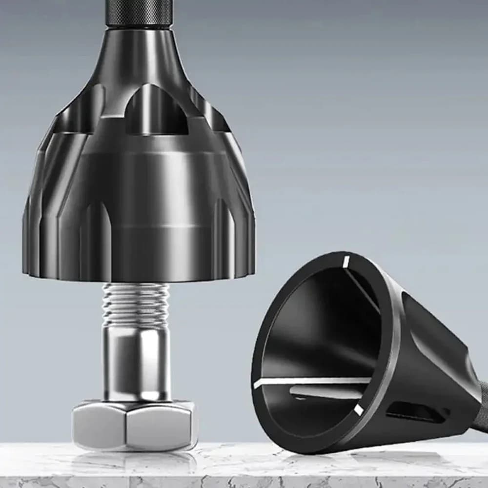 Deburring tungsten steel chamfer thread alloy screw rod Thread Fillet Trimming Screw and Bolt Trimmer Drilling Tools Accessories