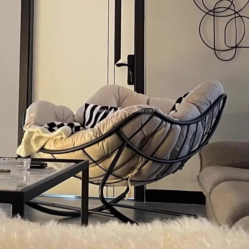 Luxury, Rocking Chair, Adult, Recliner, Balcony, Home, Sofa, Leisure, Lazy, Bedroom, Living Room Internet Celebrity, Sofa