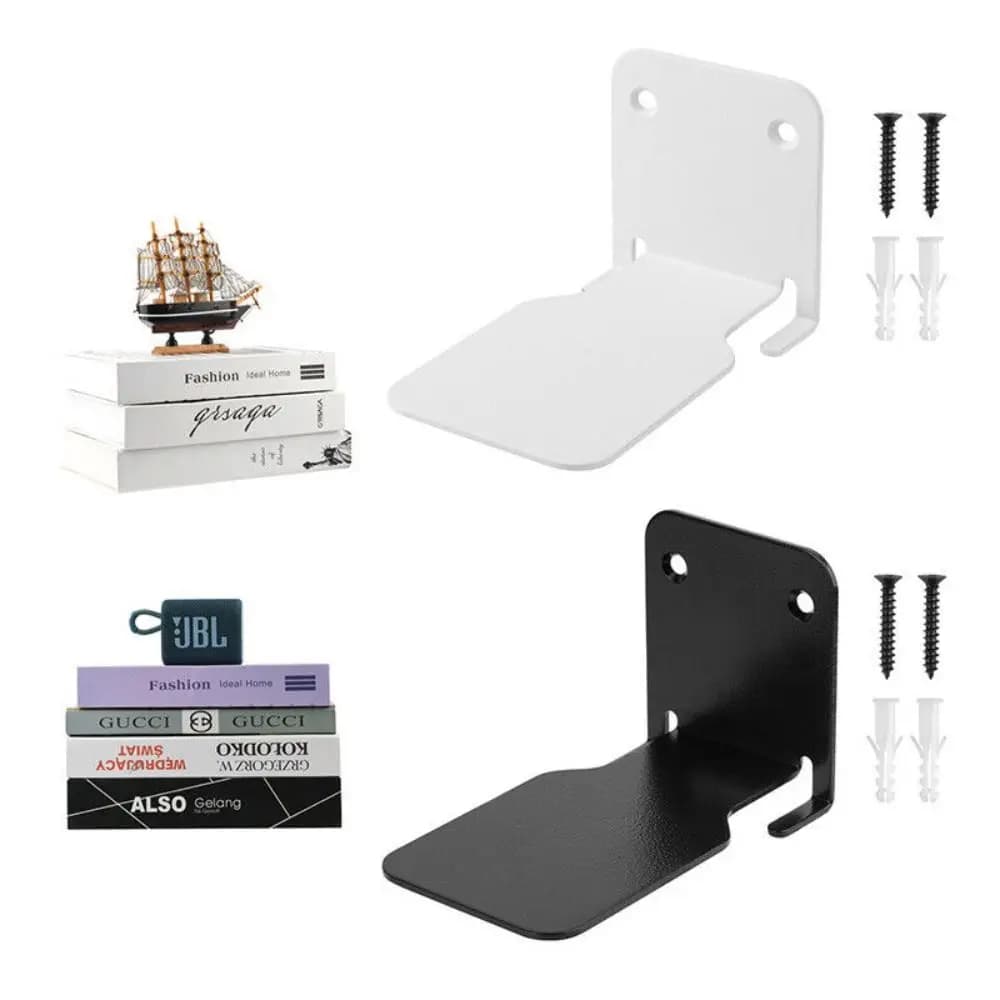 Stainless steel Wall Mounted Book Shelf Invisible Floating Bookshelf Home Decoration Book Organizer