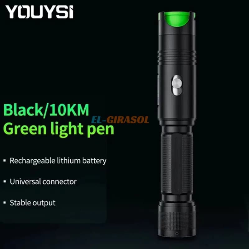 2024 New Green Light Visual Fault Locator 10-20MW VFL Recargable Fiber Optic Green Light Pen Fiber Optic Cable Test FTTH