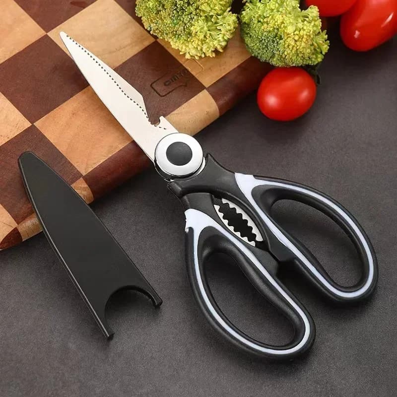 Multifunction Stainless Steel Kitchen Tools Strong Home Vegetable Chopping Fish Food Chicken Bone Scissors Multi-Purpose Tool