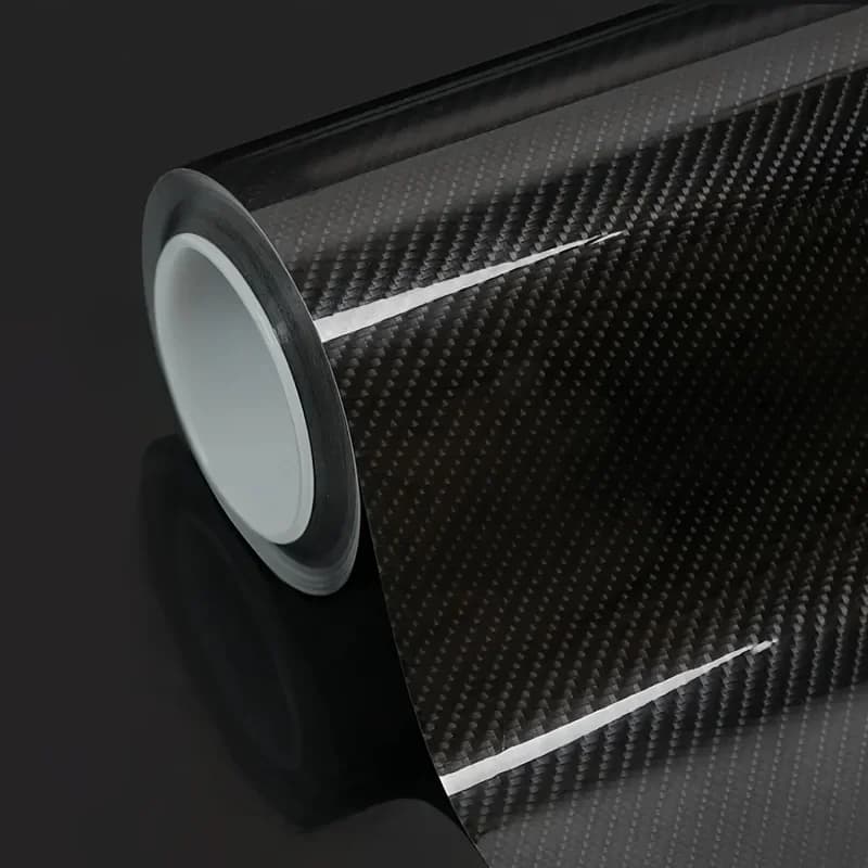 Carbon Fiber Car Body Vinyl Wrap Matte Accessories Glossy Black Sticker 3D 4D 5D 6D Auto Foil Cover Motorcycle Decoration Film