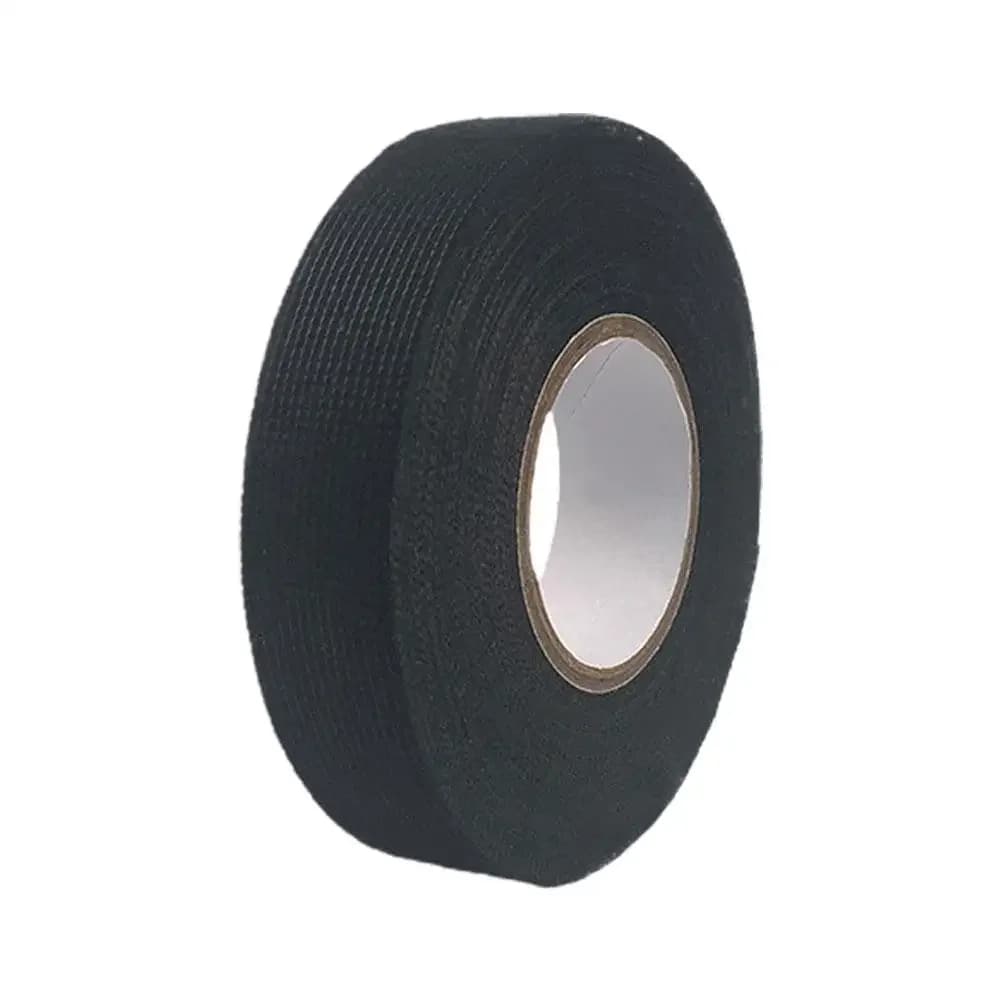 15meters Electrical Tape Heat-resistant Adhesive Cloth Tape For Cable Car Harness Wiring Loom Width 15MM Dropshipping