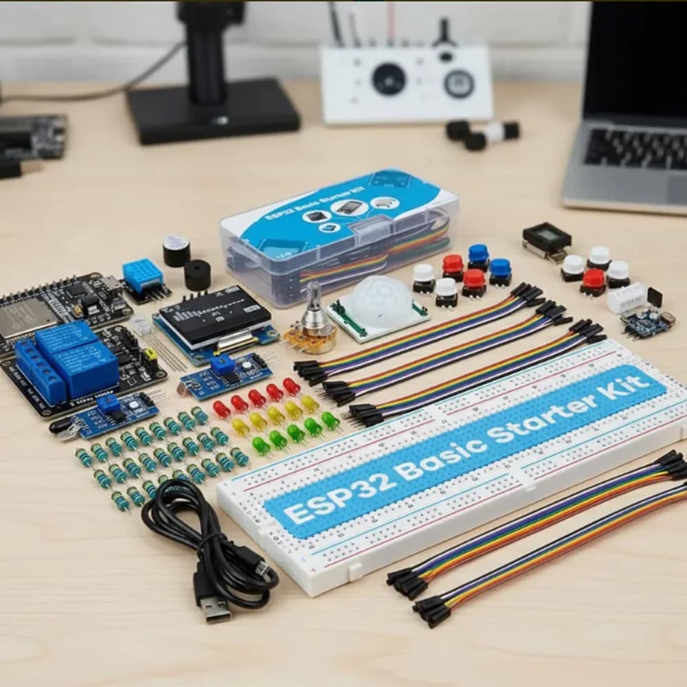 ESP32 ESP-32S WIFI Module Starter Kit for ESP32 WIFI Development Board ESP32 Module Kit Relay Display Sensor esp32 kit desenvolv