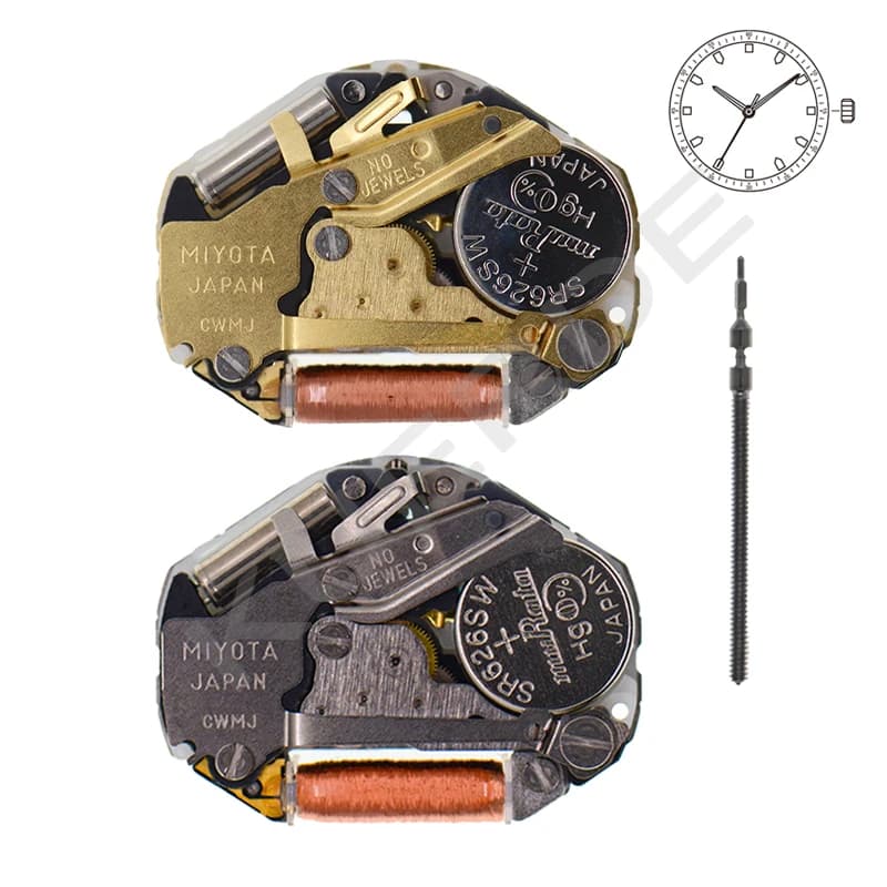 Miyota super 2035 Japan Quartz Movement GOLDEN 2035 Three-Hand Watch - Durable Metal Gears Best cost performance