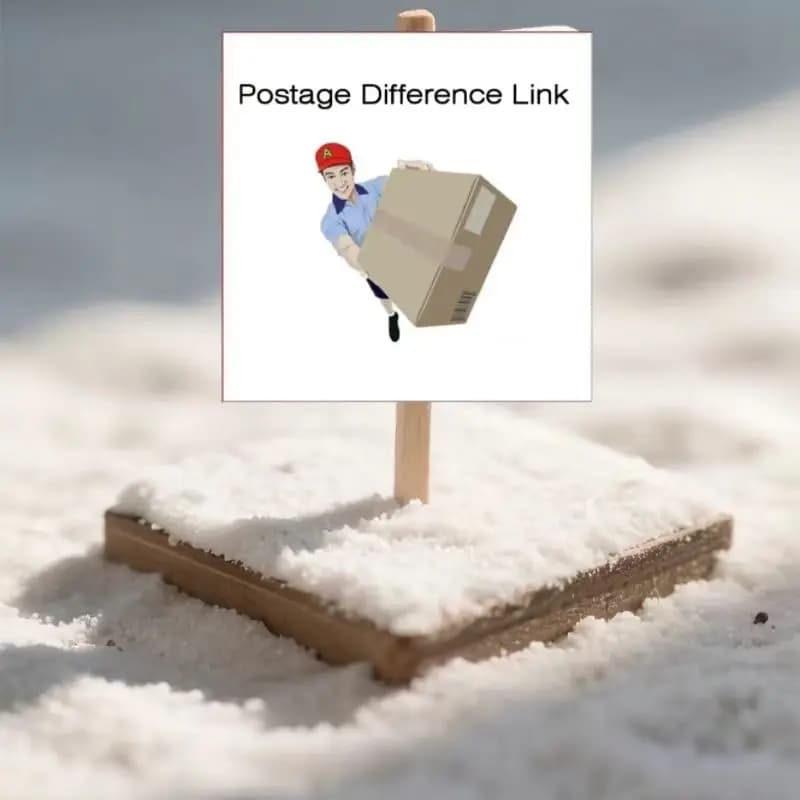 Special Link for Reissuing Items with Postage Difference Refund