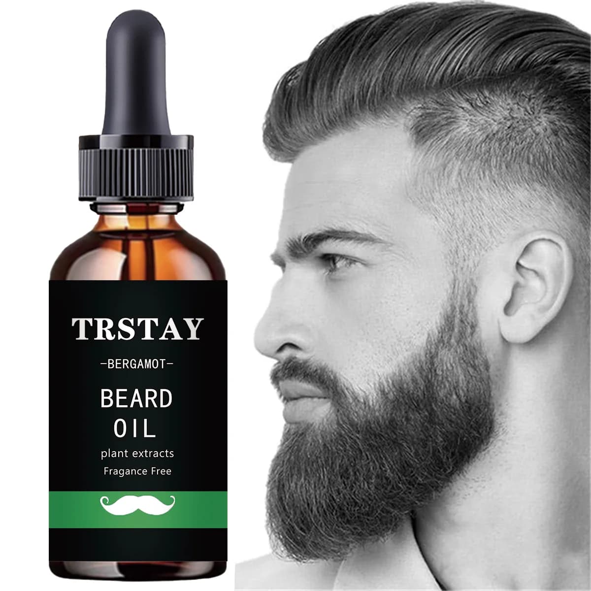 50ml Facial Hair Growth Beard Growth Essential Oil Man Beard Modifier Product Improves Frizz Fast Powerful Hair Growth Liquid