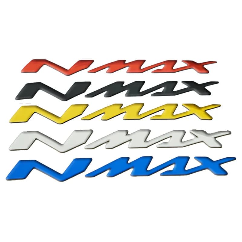 Motorcycle 3D Tank Emblem Stickers N-MAX Logo Decals Applique for Yamaha NMAX N MAX N-MAX 155 250 400 125 Waterproof