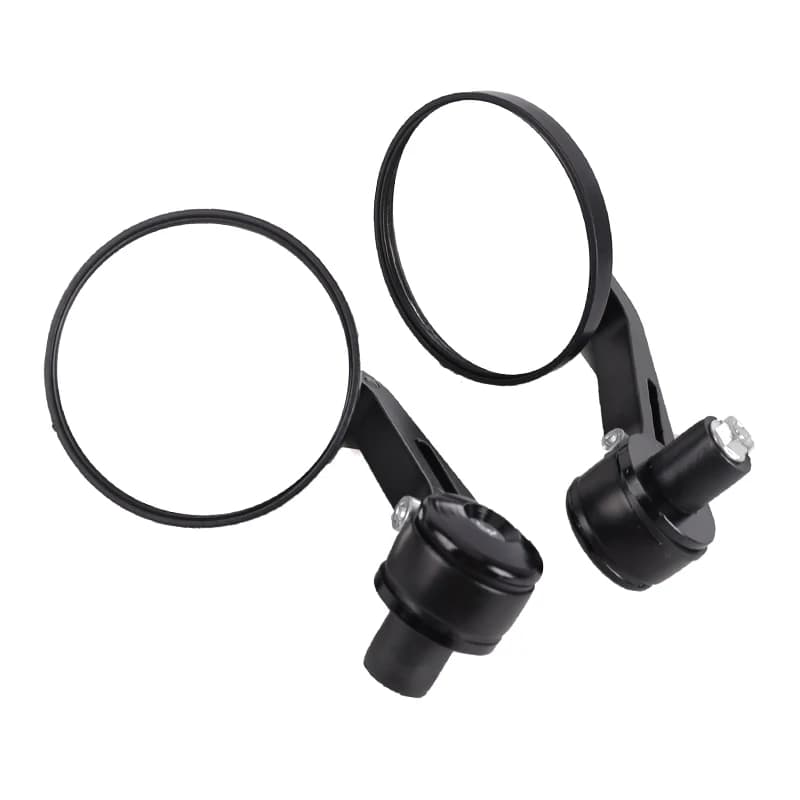 Motorbike Aaccessories 7/8" Round Bar End Rear Mirrors For Cafe Racer Moto Side View Mirrors Motorbike Scooters Rearview Mirror
