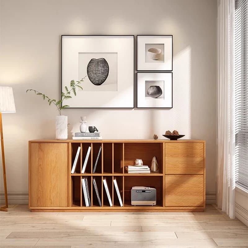 Storage Bookshelf Shelves Cd Racks Mid Century Modern Box Desk Library Children'S Bookcases Wall Estante De Livros Furniture