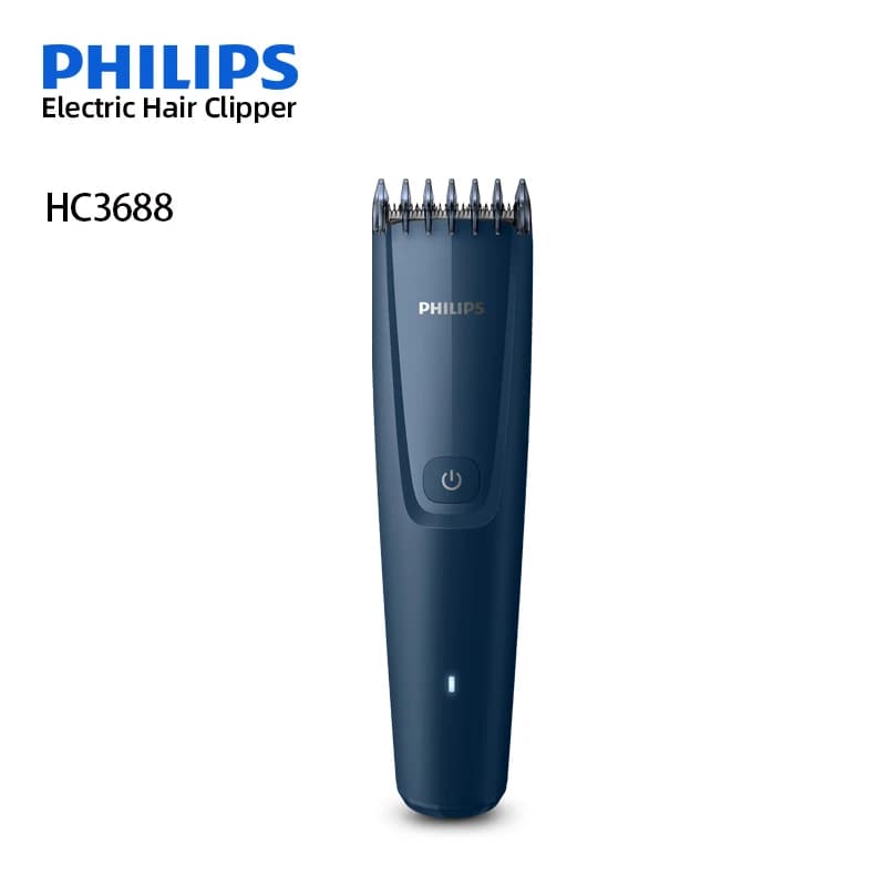 Philips Hairclipper HC3688 HC5690 Electric Hair Cutter Head Washable Household Electric Hair Clippers Multi Length Settings