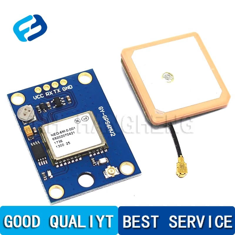 GY-NEO6MV2 New NEO-6M GPS Module NEO6MV2 with Flight Control EEPROM MWC APM2.5 Large Antenna for Arduino 6MV2