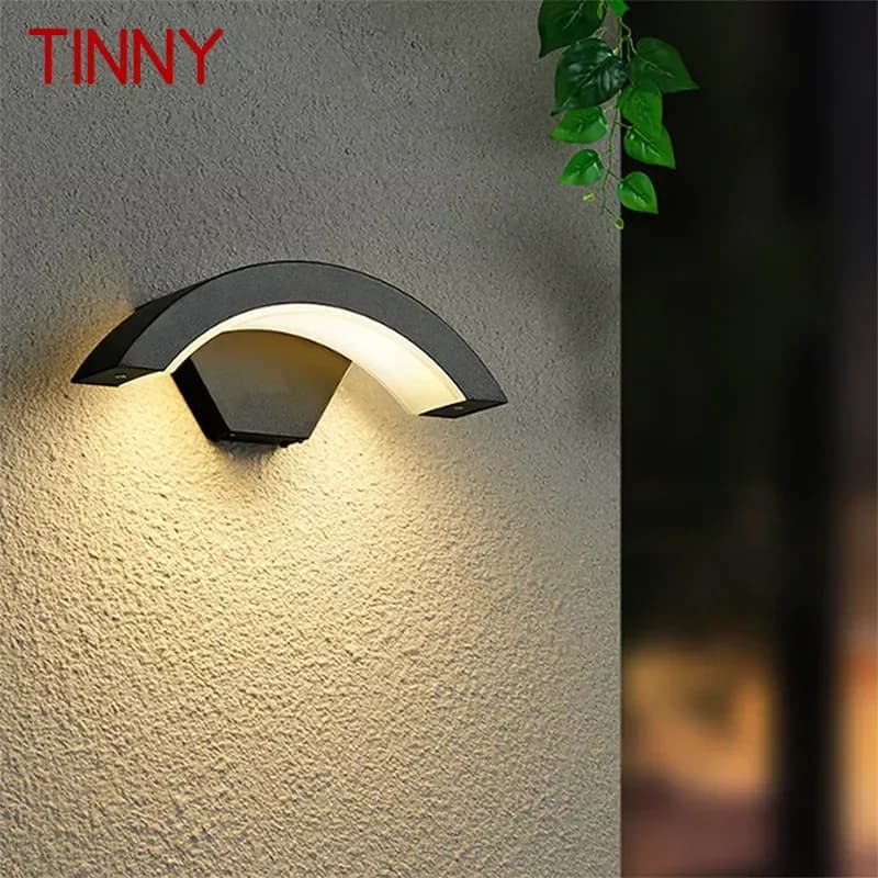 TINNY Contemporary LED Outdoor Wall Lamps Electric Simplicity Waterproof Balcony Hallway Courtyard Villa Gate Hotel