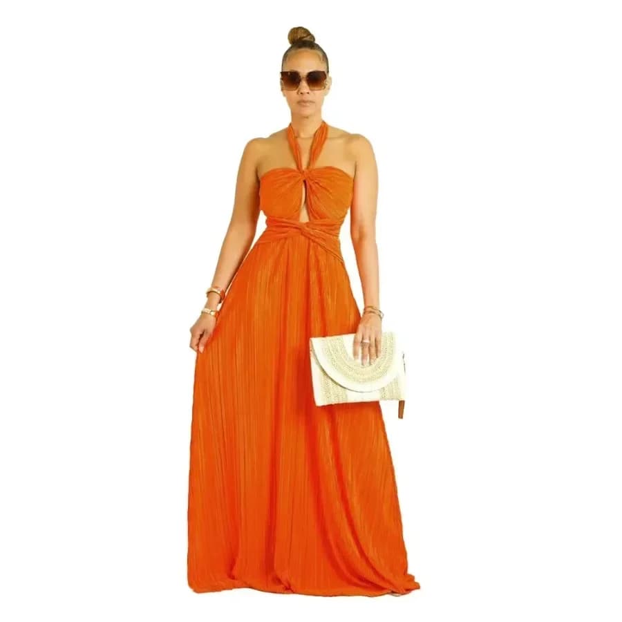 Elegant African Dresses For Women Dashiki 2024 Summer Autumn Maxi Dress Ladies Traditional African Clothing Fairy Long Dress