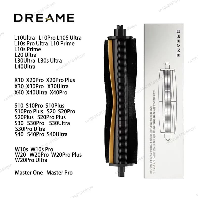 For Dreame L10s Pro Ultra Heat L30 Ultra L20 Ultra L10s Ultra X40 Pro Ultra X40 Pro Cutting Hair Anti-Tangle Roller Brush